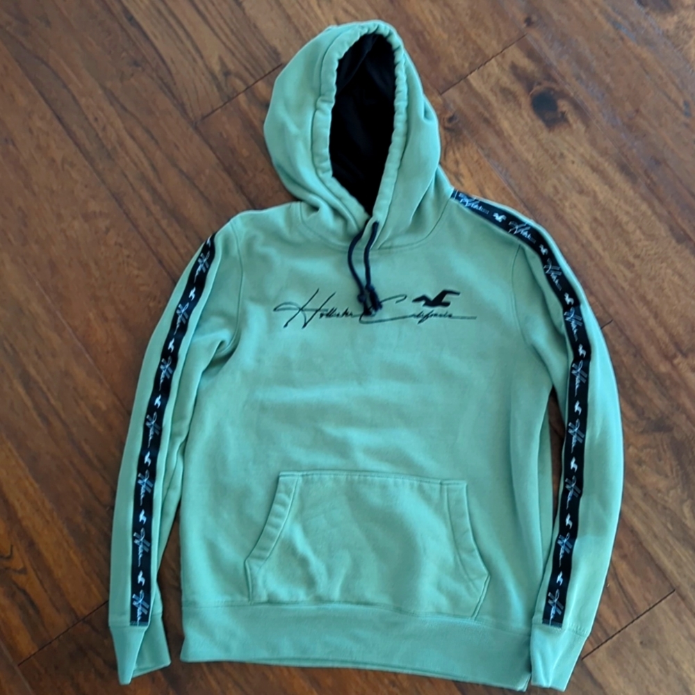 Hollister Logo Tape Hoodie